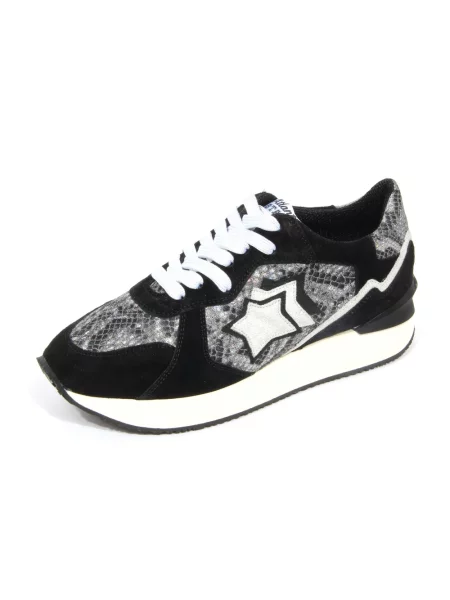 Sneakersy Atlantic Stars zamszowe czarne