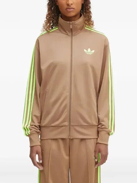 Pantaloni Adidas tricotate cu autograf alergare albastru