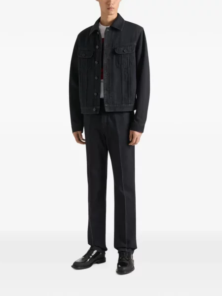 Blugi drepți Givenchy negru