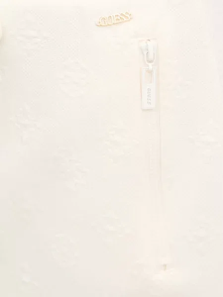 Guess spódnica PEONY mini prosta beżowy