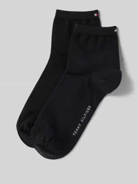 Krótkie skarpetki w zestawie 2 pary Tommy Hilfiger czarne