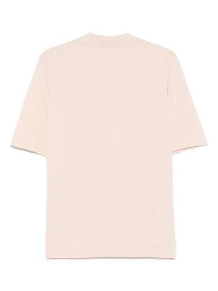 Tricou Cruciani tricotate roz