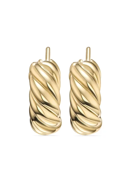 Cercei David Yurman galben