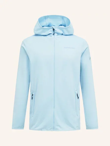 Peak Performance Bunda Midlayer Light Hood tmavě modrá