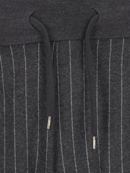 Pantaloni Herno cu cordon gri