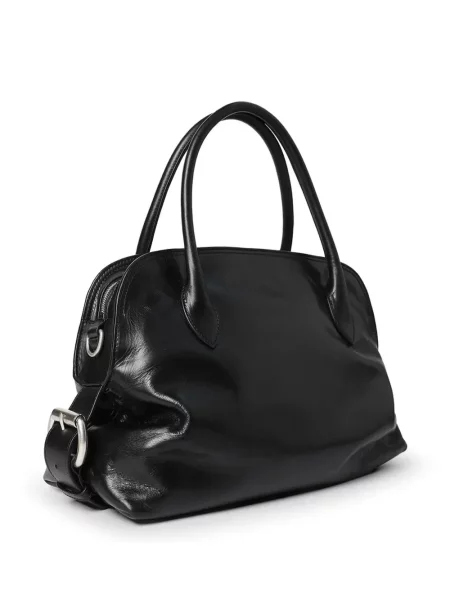Geantă Ann Demeulemeester din piele negru