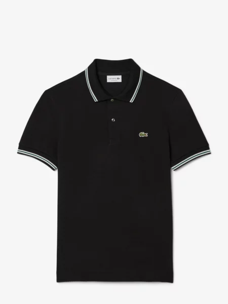 Поло Lacoste чорне