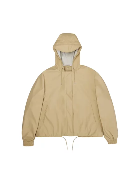 Wodoodporna kurtka przejściowa Rains beżowa