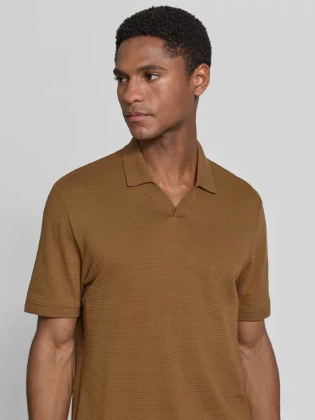 Koszulka polo o kroju regular fit z mieszanki bawełny S.oliver Red Label