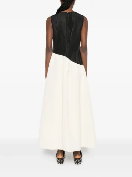 Rochie midi Simon Miller până la genunchi de costum alb