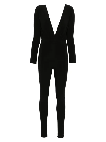 Kombinezon Alchemy drapowany czarny