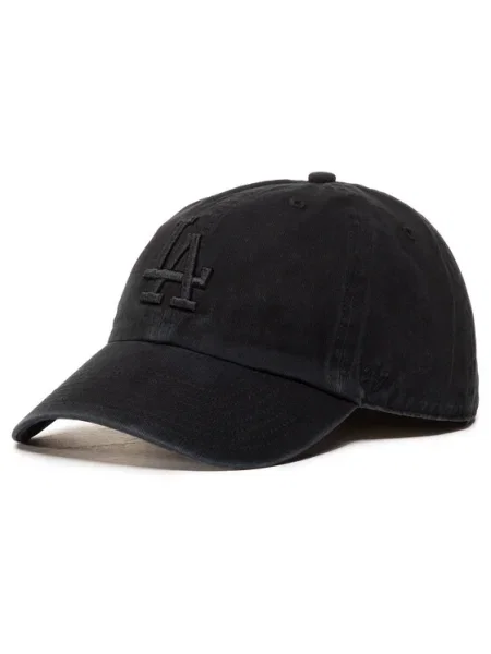 47 Brand Șapcă Mlb Los Angeles Dodgers Clean Up negru