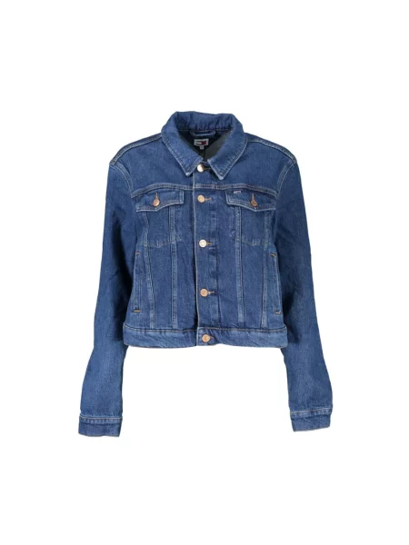 Kurtka jeansowa Tommy Jeans niebieska