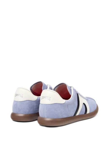 Sneakerși Camper din piele de căprioară albastru