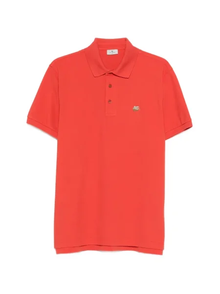 Polo marškinėliai Etro oranžinė