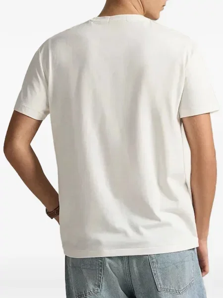 Pólóing Polo Ralph Lauren autogrammal fehér