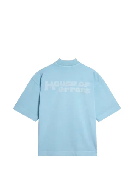 Tricou House Of Errors cu imagine albastru