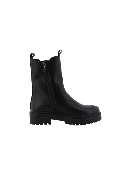 TOM TAILOR Botine negru