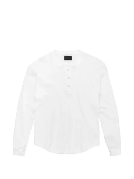 Tricou Les Tien lung alb