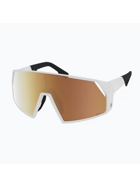 Слънчеви очила SCOTT Pro Shield LS white matt/amp ls gold chrome бяло