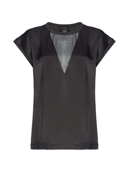 Bluzka Pinko z krótkim rękawem czarna
