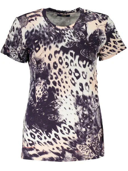 Tricou Cavalli Class scurt negru