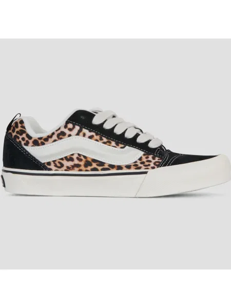 Pantofi Vans cu model leopard bej