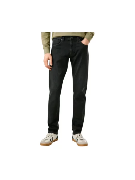 Jeansy Pepe Jeans do biegania czarne