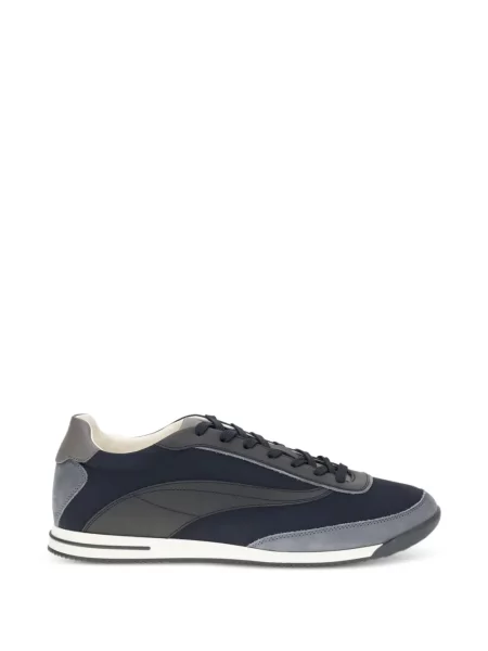 Sneakerși Brunello Cucinelli din nubuc albastru
