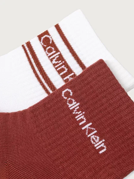 Calvin Klein ponožky dámske biela