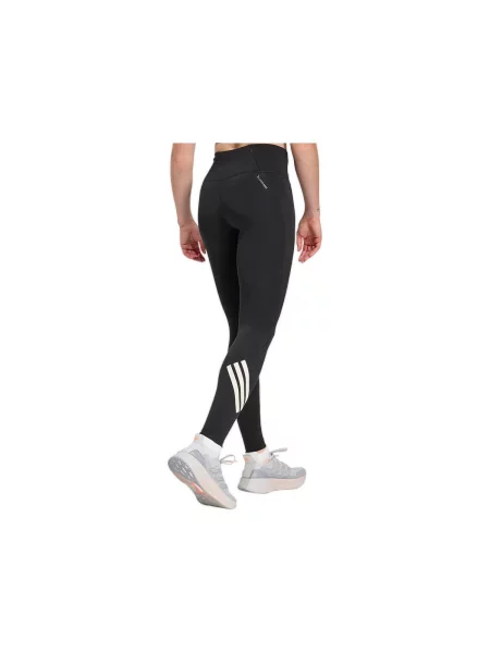 Leggings Adidas cu dungi negru