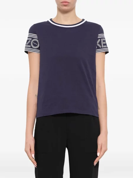 Tricou Kenzo cu imagine albastru