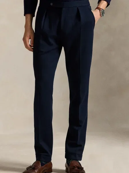 Hlače Polo Ralph Lauren modra