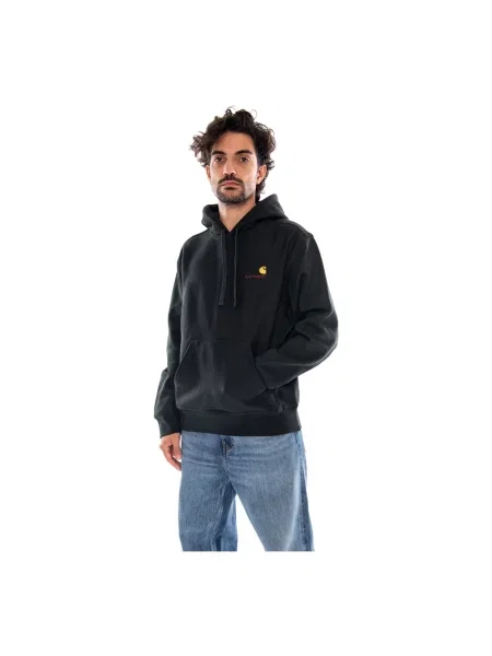 Bluza z kapturem Carhartt Wip z kapturem czarna