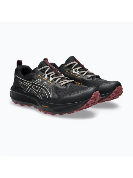 Încălțăminte de alergare pentru bărbați Asics Gel-Sonoma 8 Gtx Black/Brisket Red negru