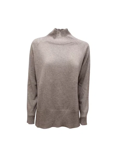 Sweter Kangra z kaszmiru szary