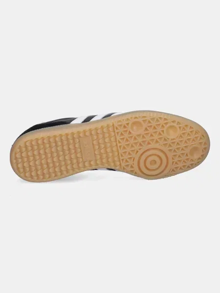 Кожаные кроссовки Adidas Originals черные