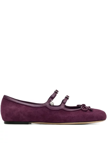 Balerini Marc Jacobs cu funde violet