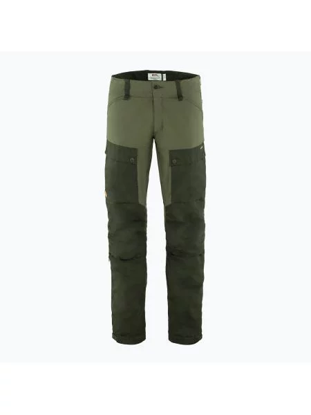 Spodnie trekkingowe Fjällräven Keb deep forest/laurel green zielone