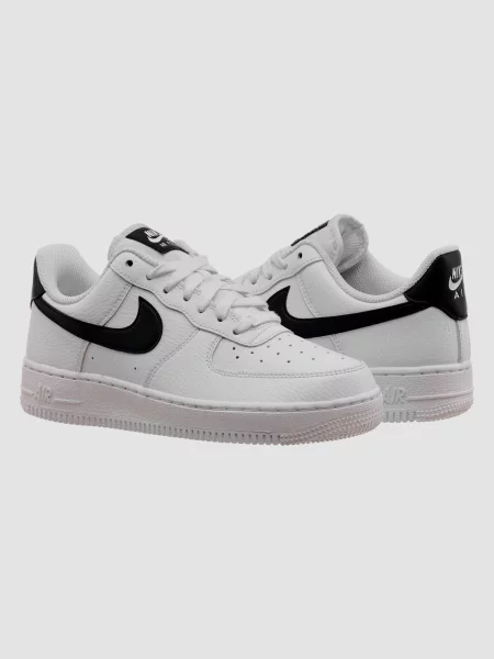 Кросівки NIKE Air Force штучна шкіра/текстиль білий