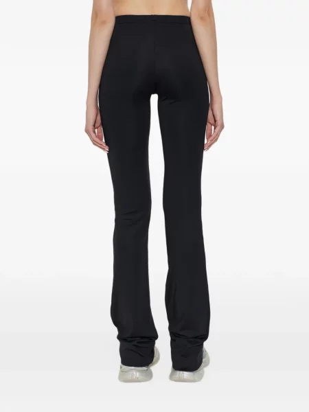 Leggings Balenciaga cu imagine negru