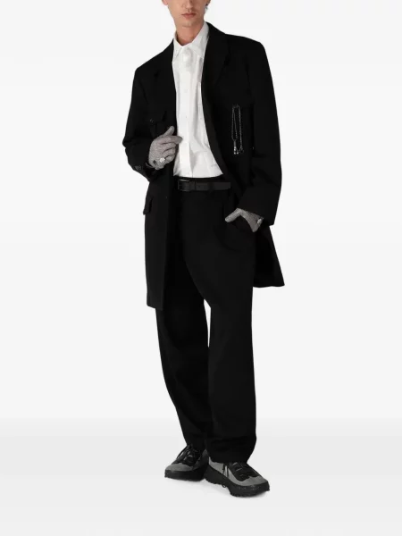 Lung geacă Yohji Yamamoto negru