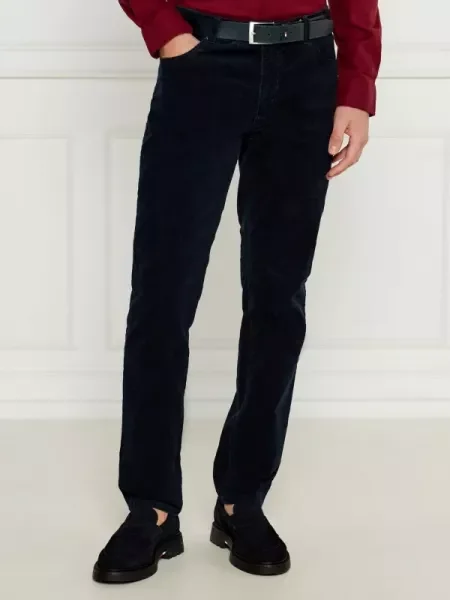 Tommy Hilfiger De catifea reiată pantaloni Denton | Straight fit