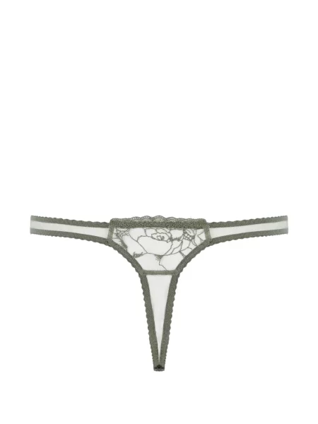 Gėlėtos stringai Fleur Of England žalia