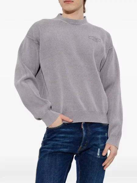 Pulover Dsquared2 cu autograf gri