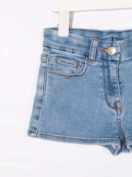 Szorty jeansowe dziecięce Chiara Ferragni niebieskie