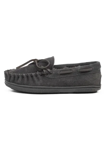 Minnetonka Pantofi Pile închis gri