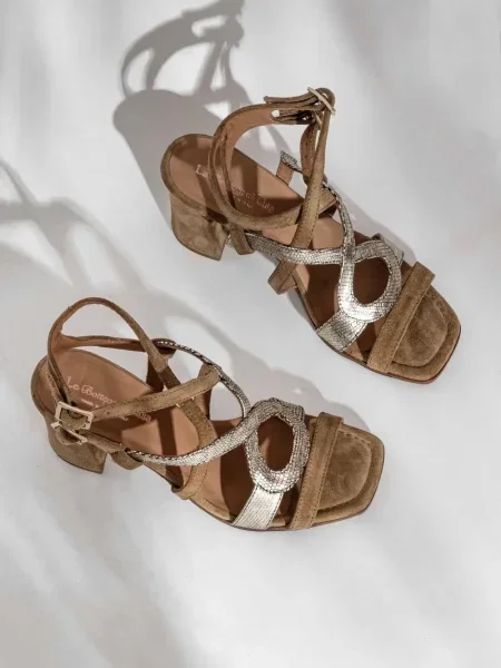 Σανδάλια La Bottega Di Lisa καφέ