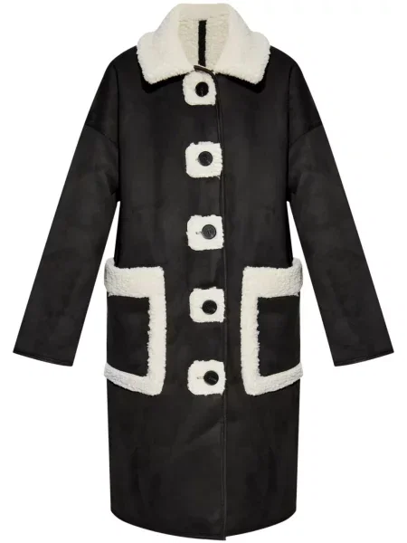 Palton Munthe reversibil negru