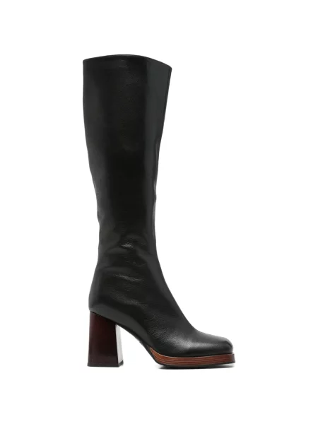 Botine Adrianna Feretti cu platformă negru
